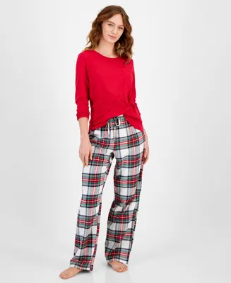 Matching Family Pajamas Women's Mix It Stewart Pajamas Set, Created for Macy's