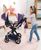 Bayer Design Dolls - Stars Xeo Twin Pram Set