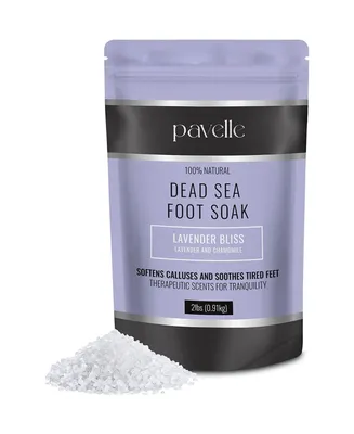 Pavelle Foot Salts for Foot Bath, Dead Sea Salt Spa, Lavender Bliss