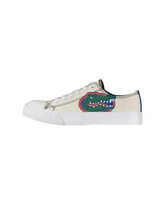 Women's Foco Cream Florida Gators Low Top Canvas Shoes