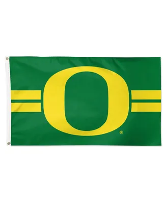 Wincraft Oregon Ducks 3' x 5' Horizontal Stripe Deluxe Single-Sided Flag