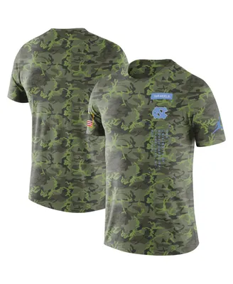Men's Jordan Camo North Carolina Tar Heels Military-Inspired T-shirt