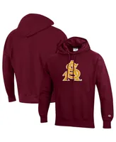 Men's Champion Maroon Arizona State Sun Devils Vault Logo Reverse Weave Pullover Hoodie