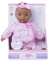 You & Me 12" Chat & Coo Girl, Created for You by Toys R Us