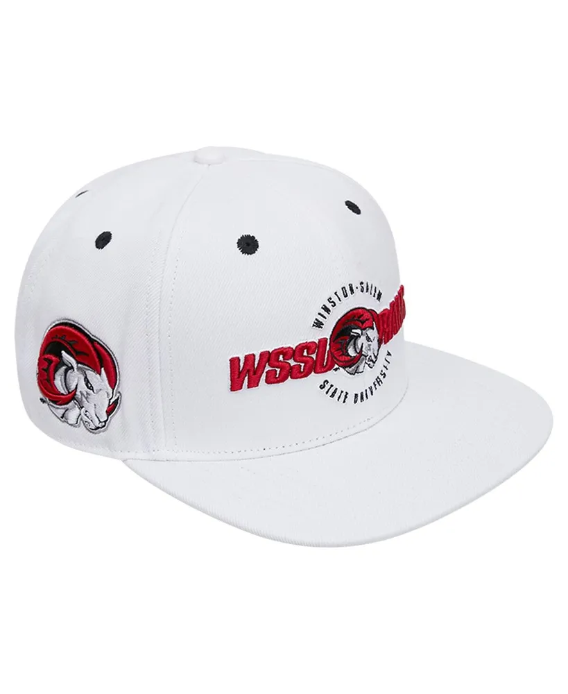 Pro Standard Morehouse Maroon Tigers White Evergreen Wool Snapback Hat