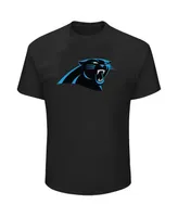 Men's Fanatics Bryce Young Black Carolina Panthers Big and Tall Player Name Number T-shirt