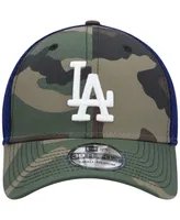 Men's New Era Camo Los Angeles Dodgers Team Neo 39THIRTY Flex Hat