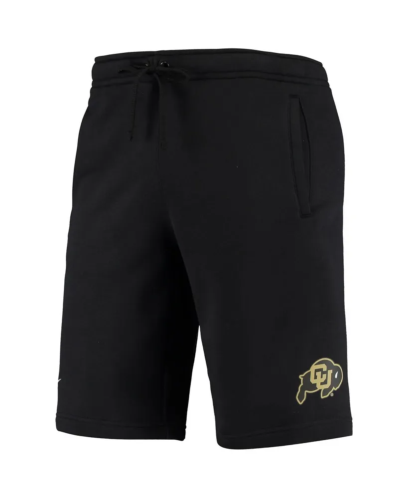 Men's Nike Black Colorado Buffaloes College Primary Logo Club Fleece Shorts