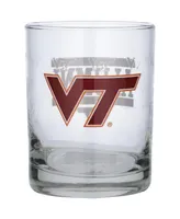 Virginia Tech Hokies 14 Oz Repeat Alumni Rocks Glass