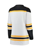 Women's Fanatics White Boston Bruins Away Breakaway Jersey