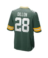 Men's Nike Aj Dillon Green Green Bay Packers Game Jersey