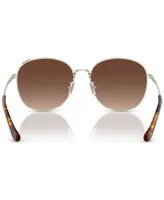 Coach Women's Polarized Sunglasses, C7996 - Shiny Light Gold