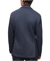 Boss by Hugo Men's Micro-Patterned Performance Slim-Fit Jacket