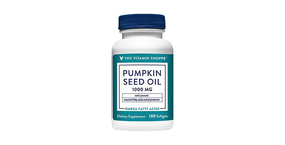 Cold Pressed Pumpkin Seed Oil 1000mg