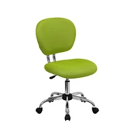 Emma+Oliver Mid-Back Mesh Padded Swivel Task Office Chair With Chrome Base