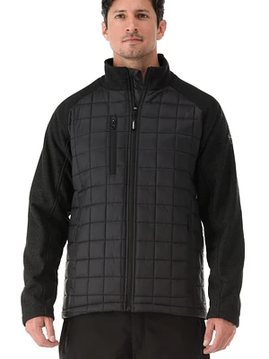 RefrigiWear Big & Tall Hybrid EnduraQuilt Insulated Jacket