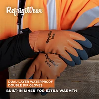 RefrigiWear Men's Dual-Layer Waterproof Double Dip Glove