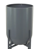 CosmoLiving Metal Planter with Removable Stand