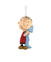 Hallmark Peanuts Linus Hugging Blanket Ornament - Multi