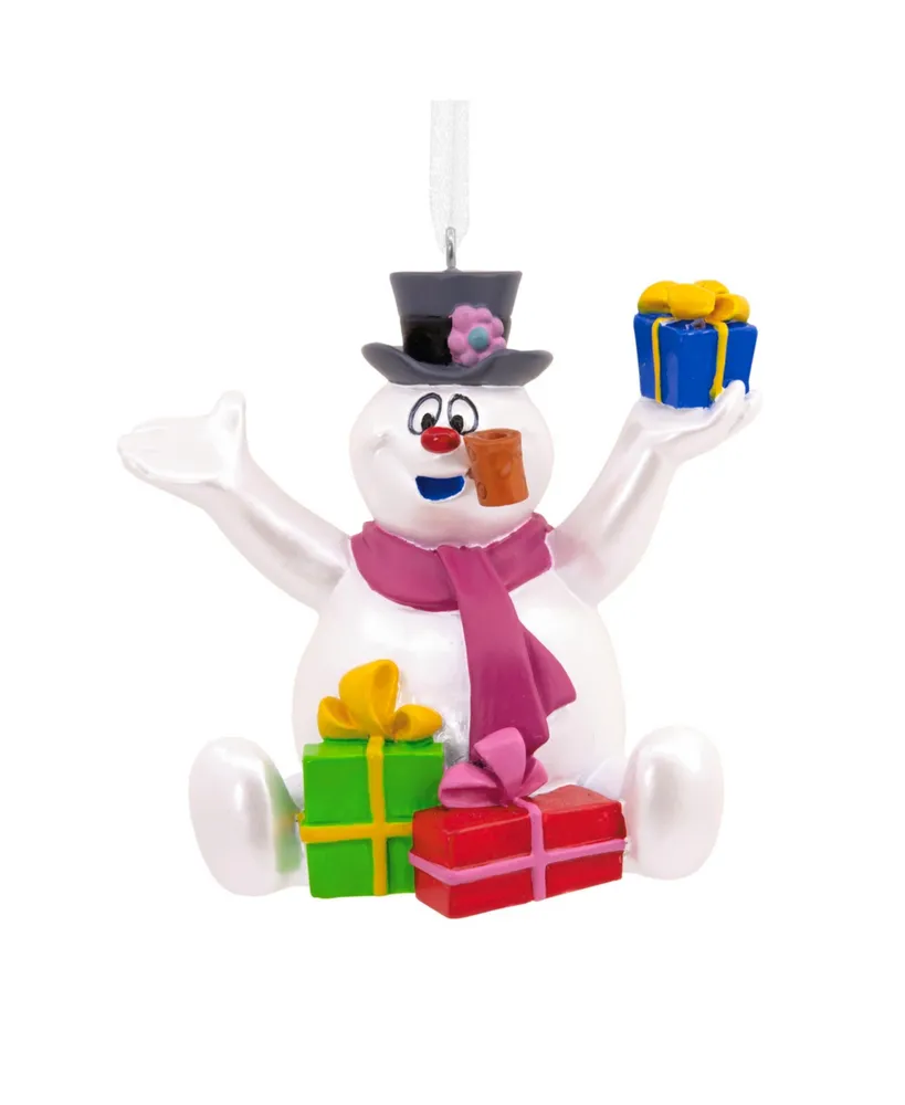 Hallmark Christmas Ornament Frosty the Snowman with Presents - Multi