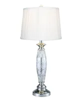 Dale Tiffany Powis Lead Crystal Table Lamp