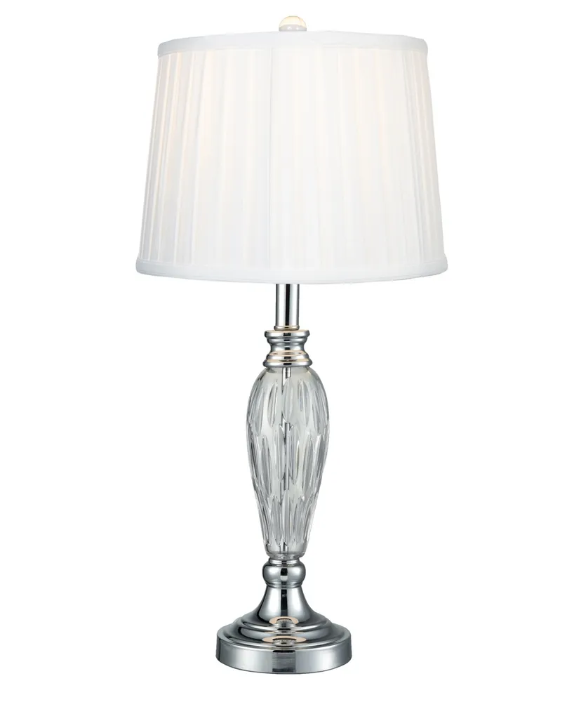 Dale Tiffany Vella Lead Crystal Table Lamp