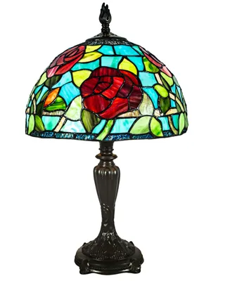 Dale Tiffany Saros Rose Table Lamp