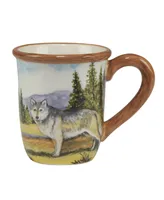 Certified International Mountain Summit Set of 4 Mug