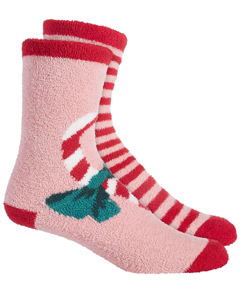 Womens Fluffy Socks 2-Pack