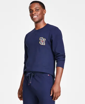 Tommy Hilfiger Men's Classic-Fit Waffle-Knit Long-Sleeve Pajama T-Shirt