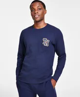 Tommy Hilfiger Men's Classic-Fit Waffle-Knit Long-Sleeve Pajama T-Shirt