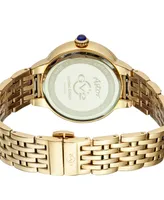 GV2 by Gevril Women's Astor Swiss Quartz Gold-Tone Stainless Steel Watch 40mm