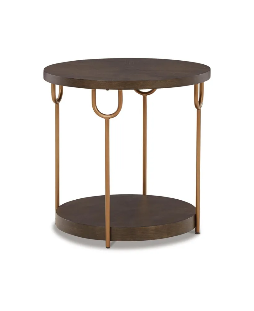 Brazburn Round End Table