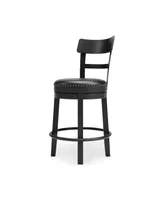 Valebeck Upholstery Swivel Barstool