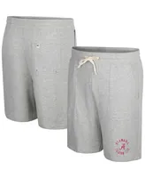 Men's Colosseum Heather Gray Alabama Crimson Tide Love To Hear This Terry Shorts