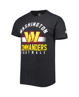 Men's Starter Black Washington Commanders Prime Time T-shirt