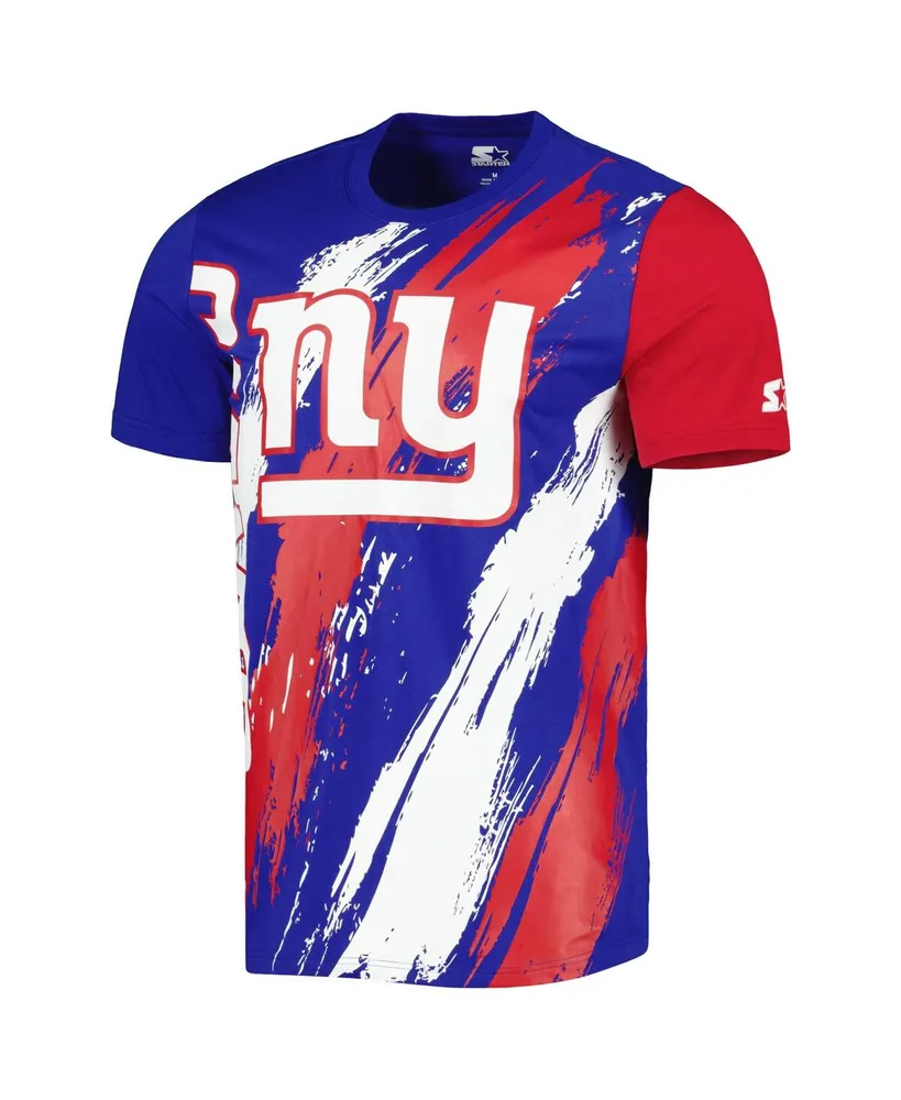 Men's Starter Royal New York Giants Extreme Defender T-shirt