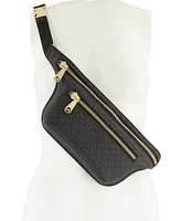 Michael Kors Logo Double-Zip Fanny Pack