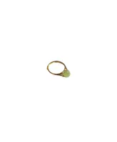 seree Equinox — Green bead jade ring