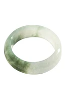 seree Koi — Mottled green jade ring