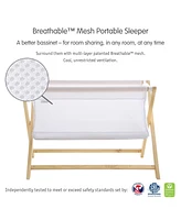 BreathableBaby Breathable Mesh Portable Sleeper - Greenguard Gold Certified