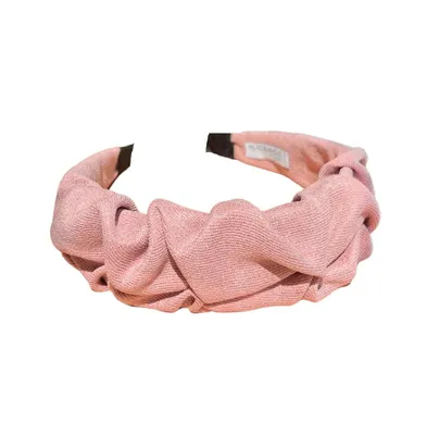 Headbands of Hope Women s Traditional Textured Headband - Light Pink