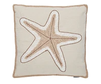Safavieh Hema Starfish 18" x 18" Pillow