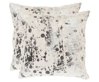 Safavieh Nars 24" x 24" Pillow (Set of 2)