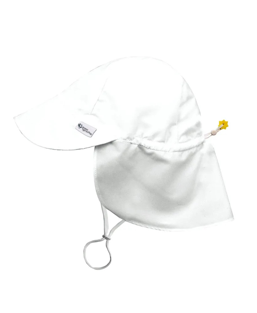 Green Sprouts Baby/Toddler Adventure Sun Protection Hat - White - 0/6 Months