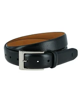 Trafalgar Men's Pebble Grain Leather Belt