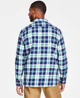 Levi's Men's Worker Relaxed-Fit Plaid Button-Down Shirt, Created for Macy's