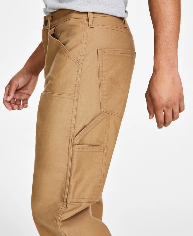 Levi's Men's Workwear 565 Relaxed-Fit Stretch Double-Knee Pants, Created for Macy's
