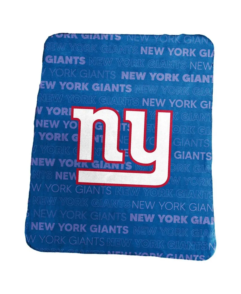 New York Yankees 50 x 60 Repeating Logo Classic Plush Throw Blanket