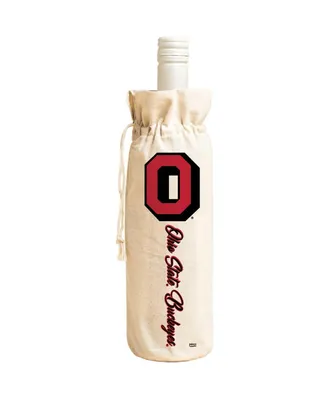 Women's Ohio State Buckeyes Canvas Wine Tote